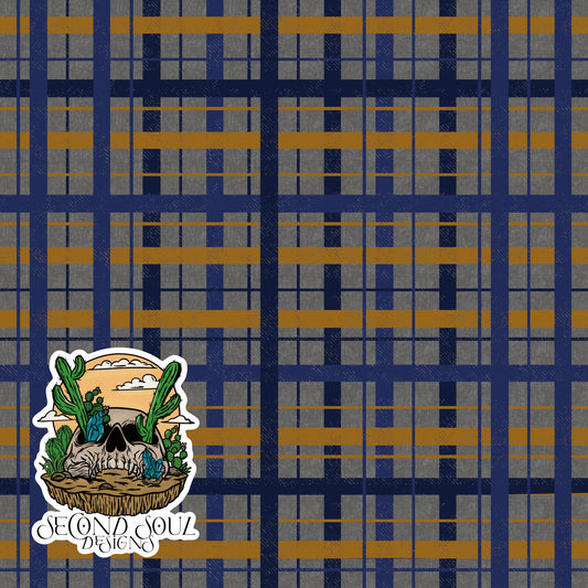 Raven plaid