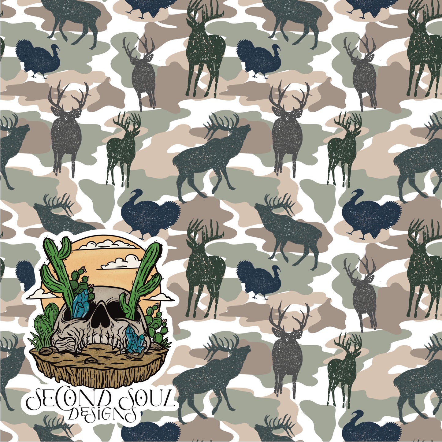 camo animals seamless