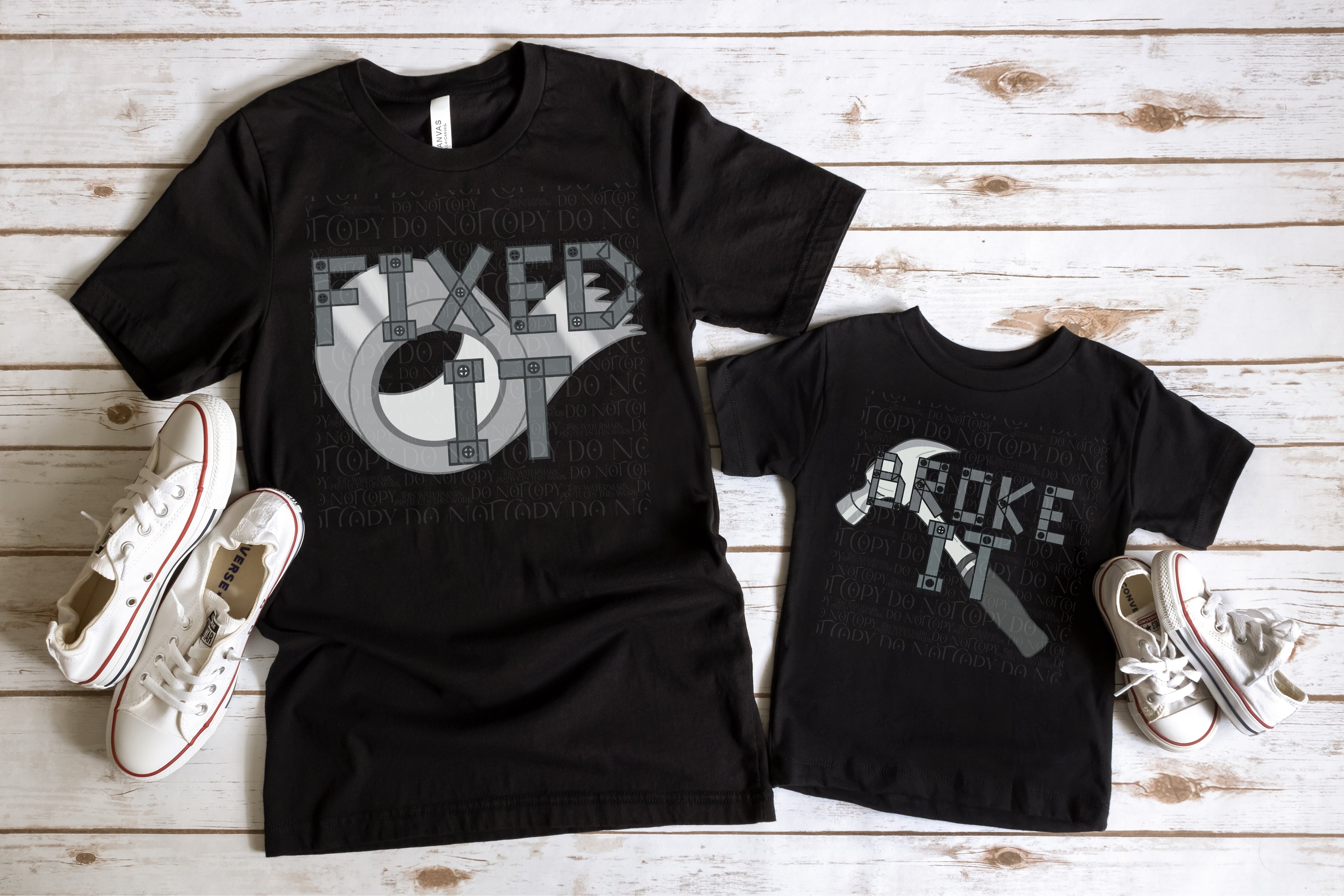 broke it // fixed it