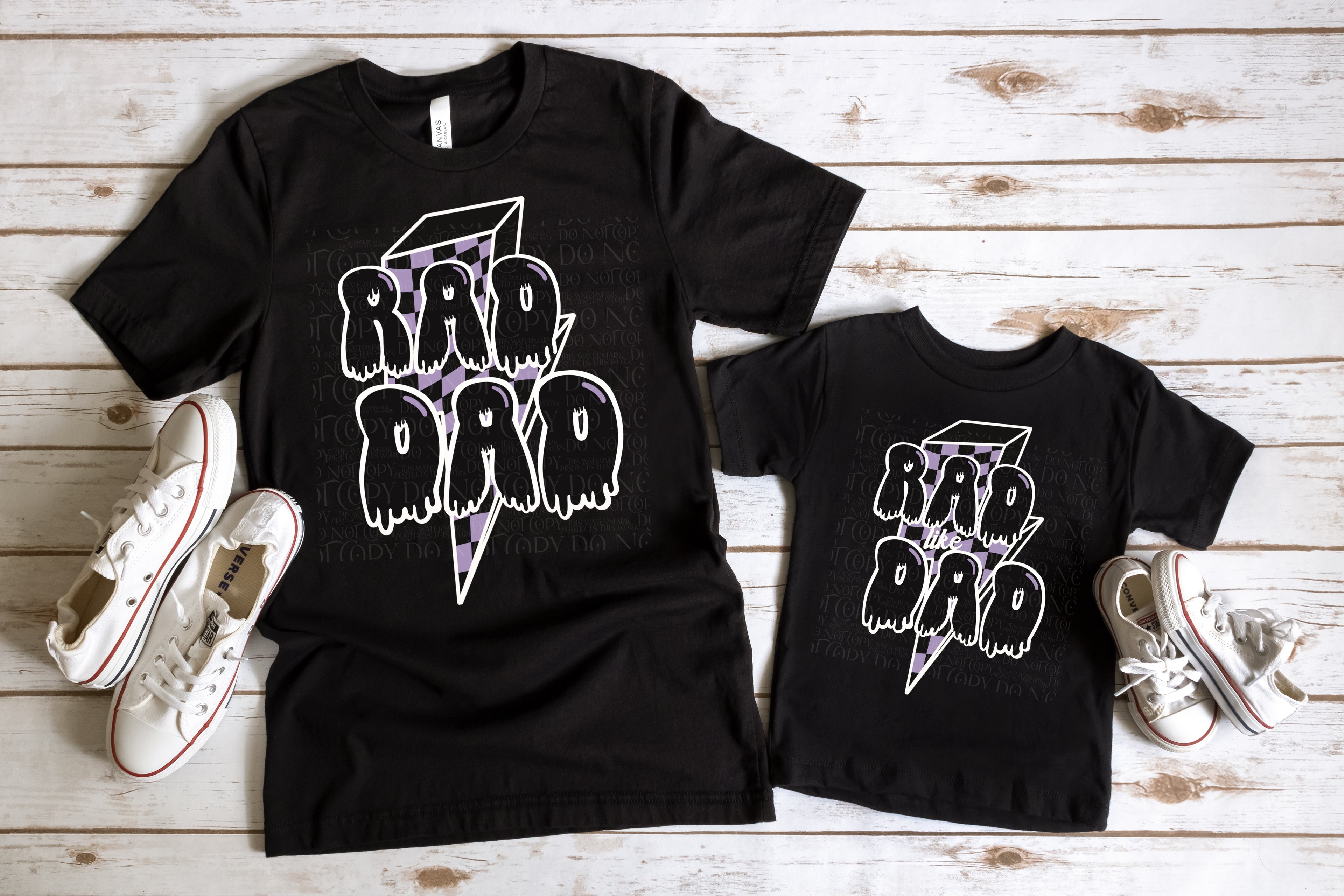 rad dad // rad like dad - purple