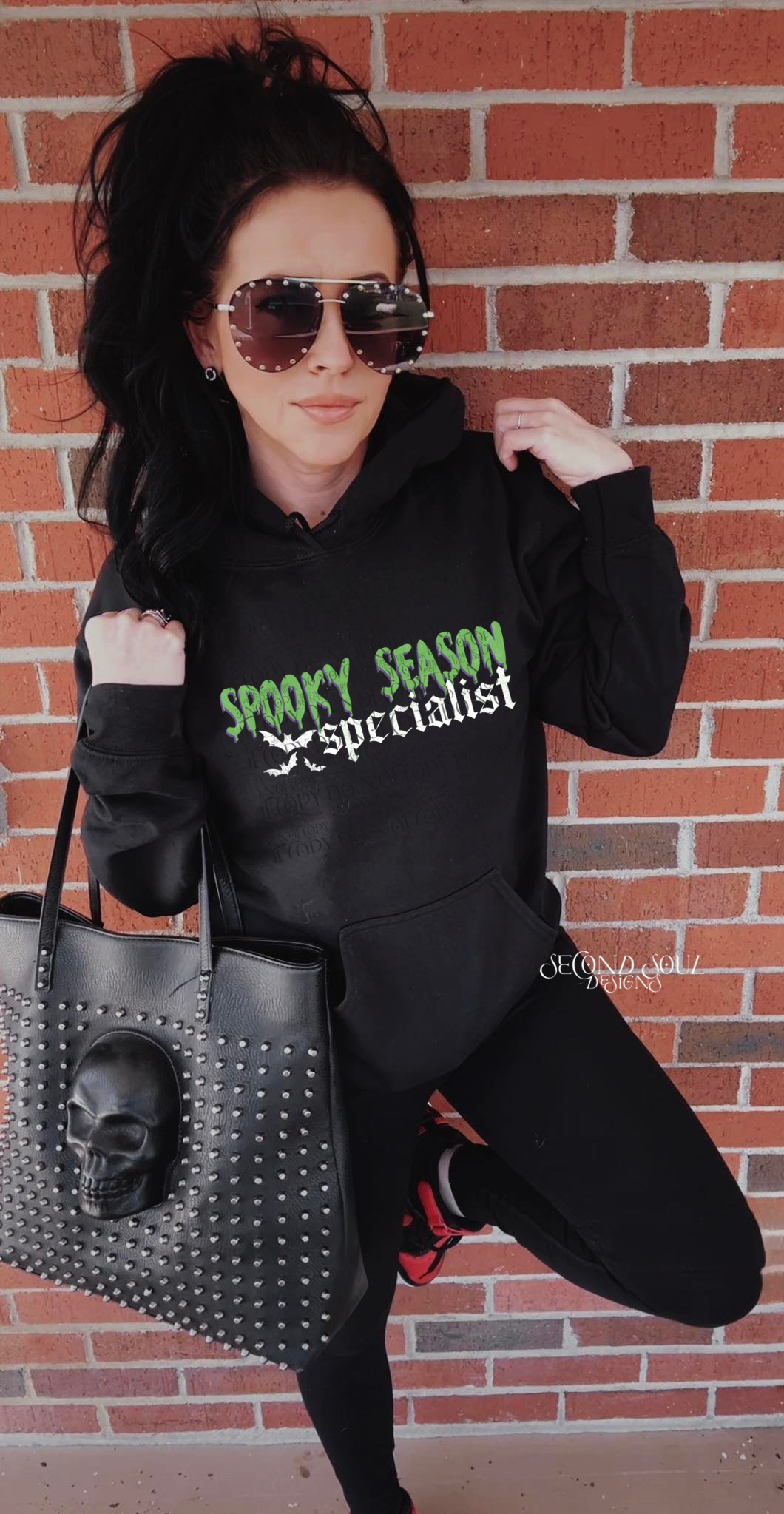 spooky season specialist green/ purple