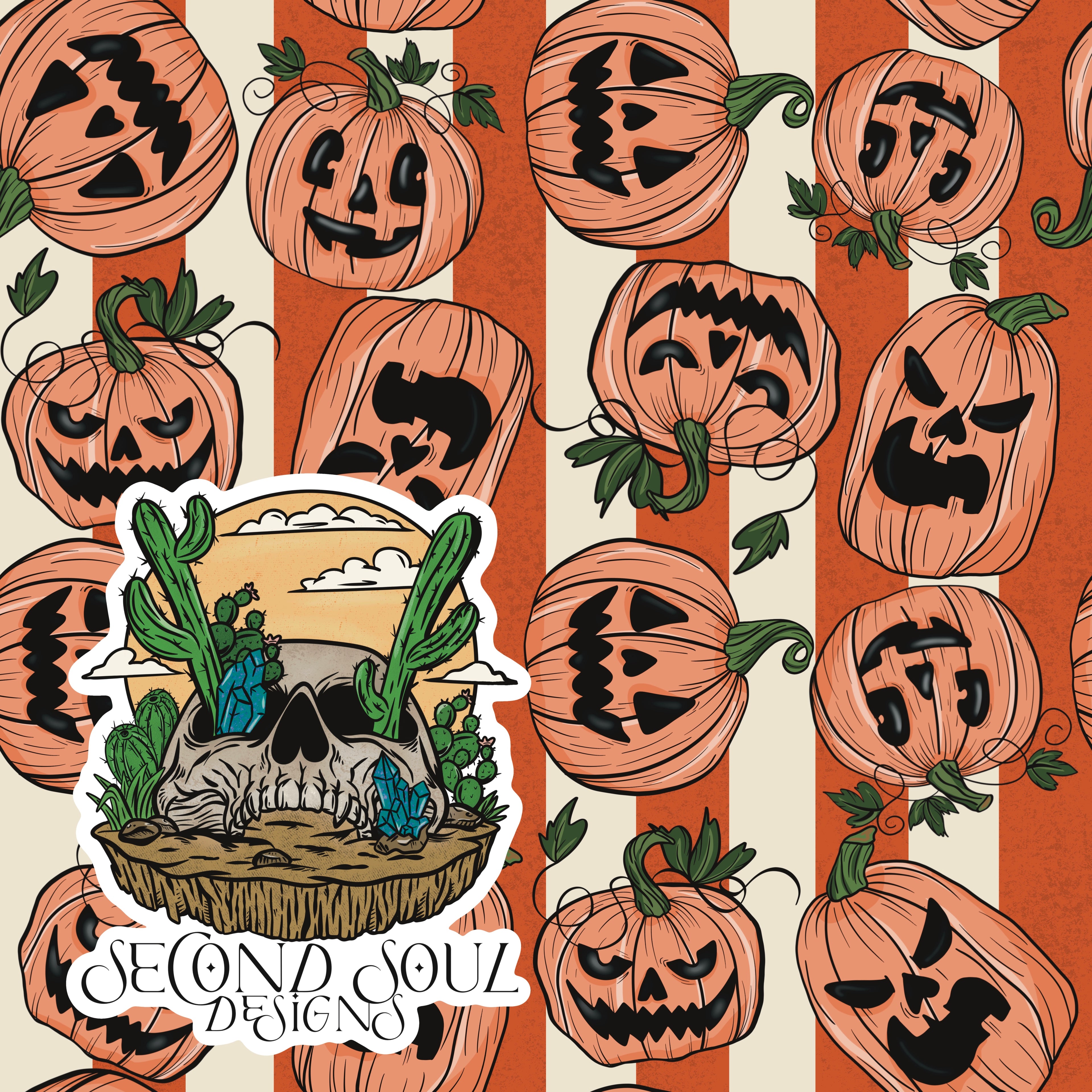 let’s get spooky bundle [png + 3 seamless]