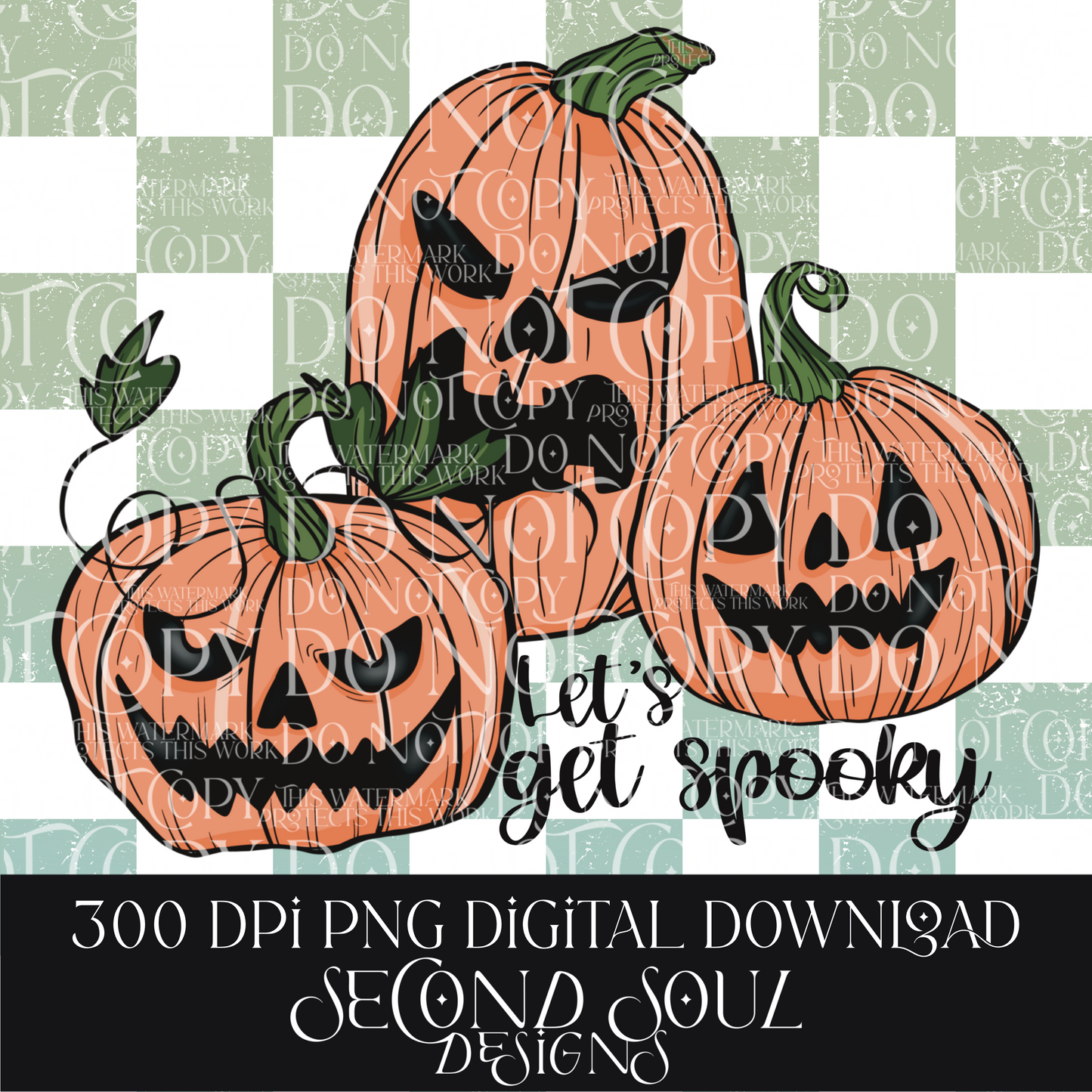 let’s get spooky bundle [png + 3 seamless]