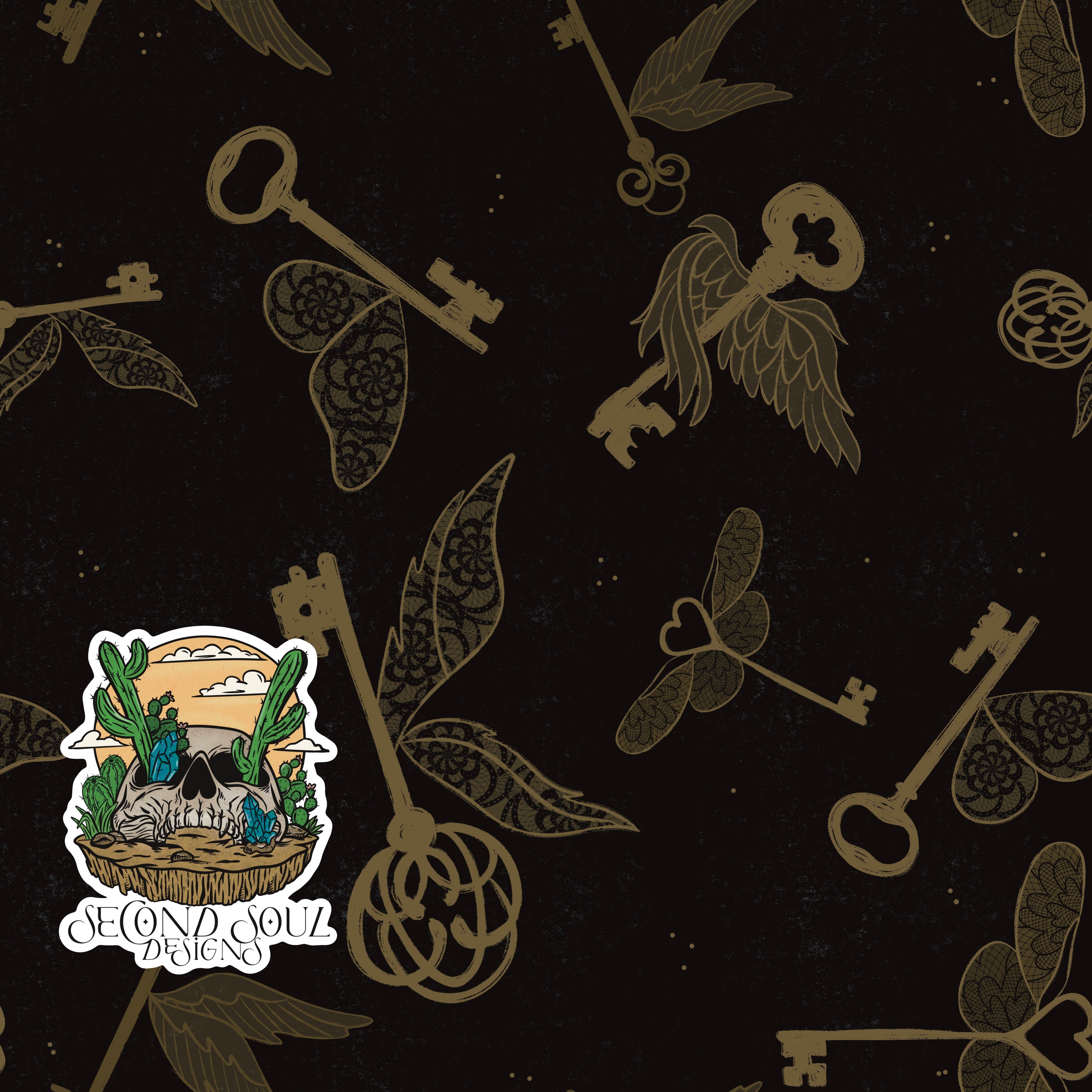 Flying keys seamless