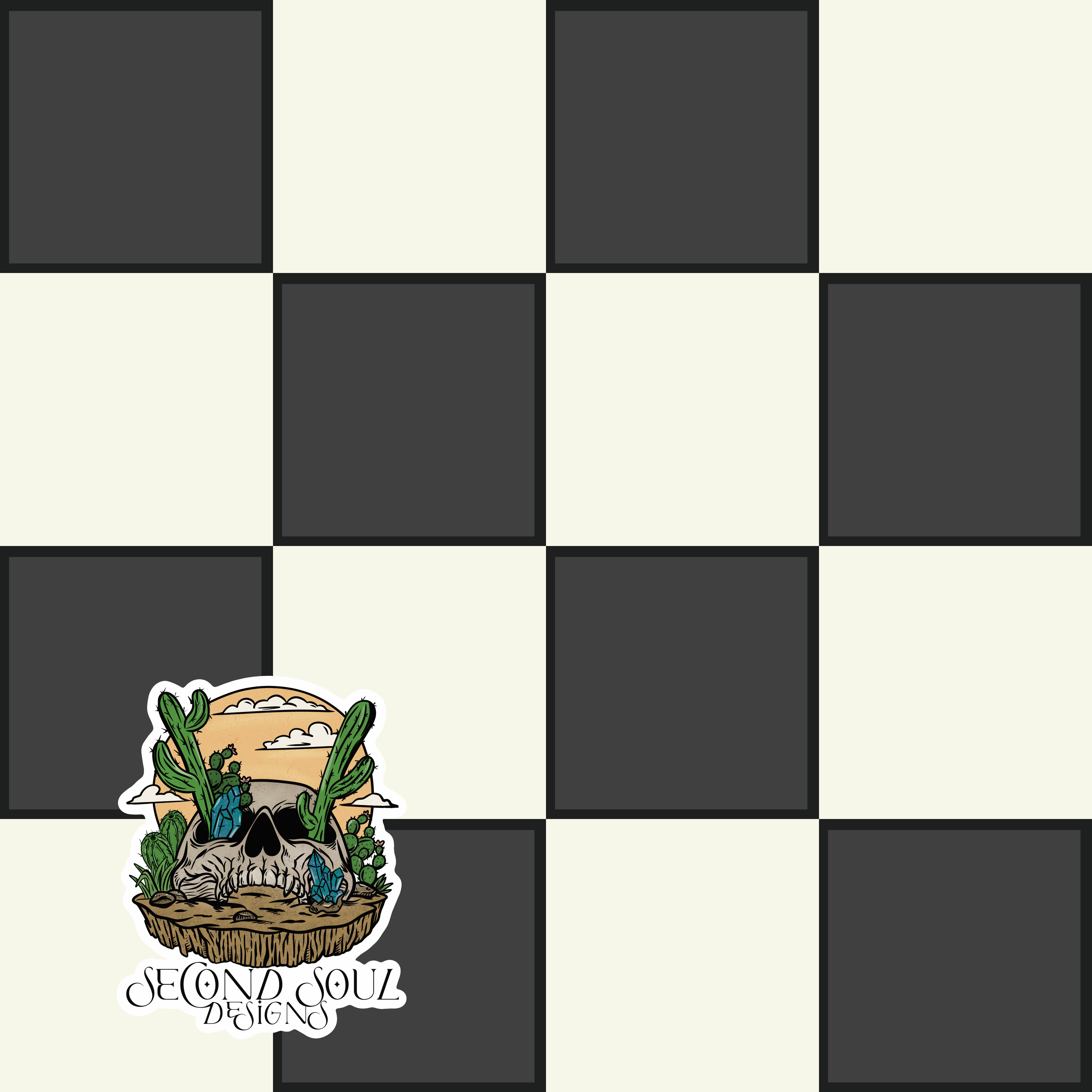 Festive checks Seamless pattern (multiple color ways available)