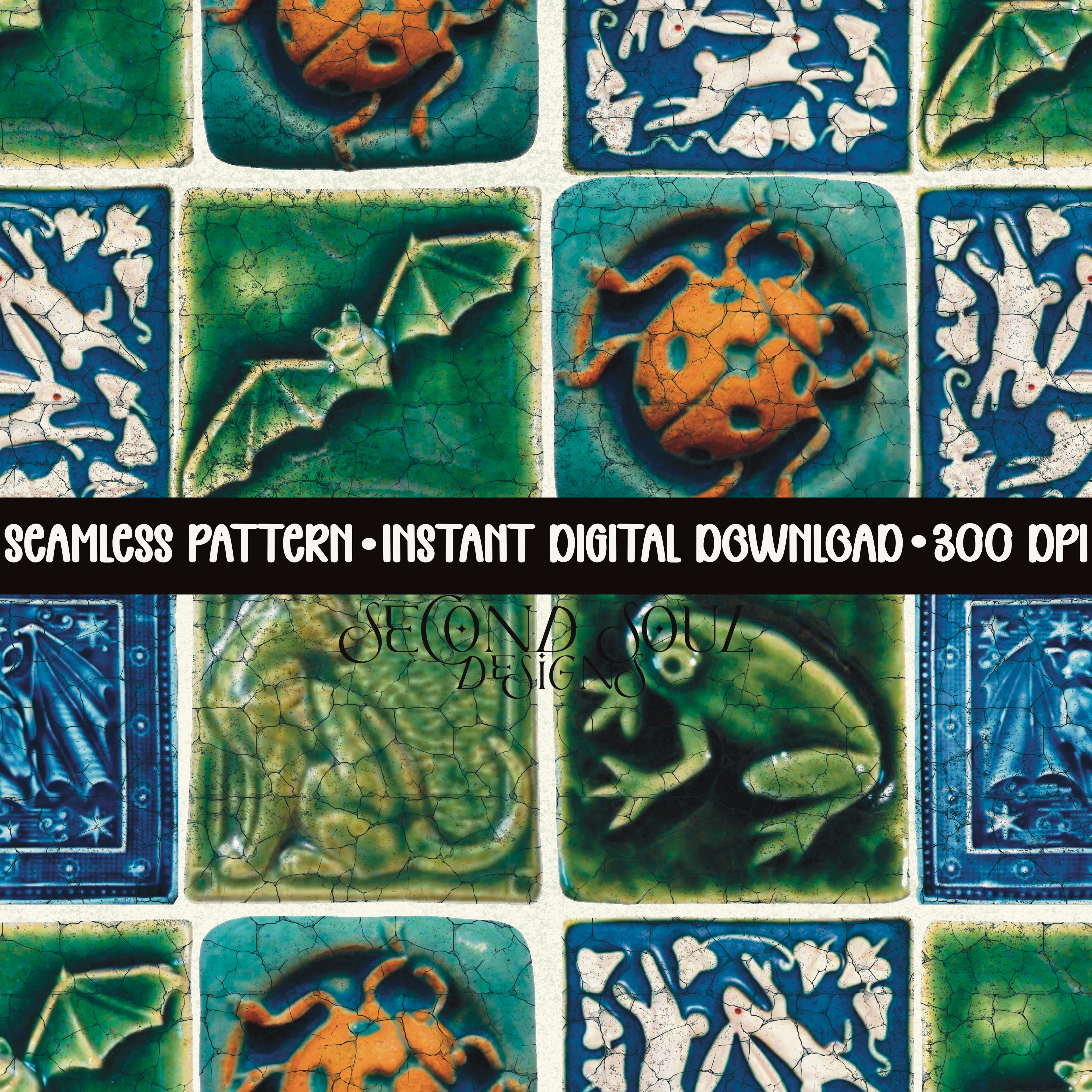 Cottagecore tiles seamless