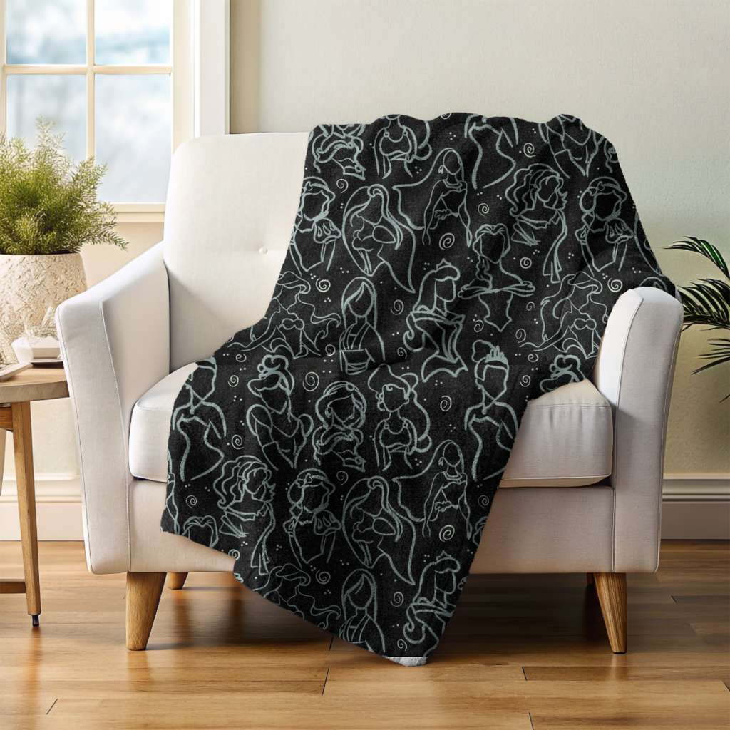 Princess silhouettes seamless